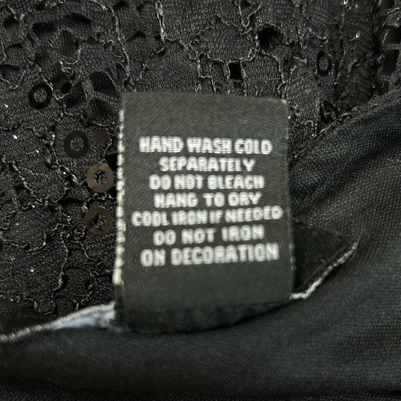 Vintage Candalite Med Lace Sequin Whimsigoth Maxi Dress Dark Fairy Mermaid - Picture 10 of 13